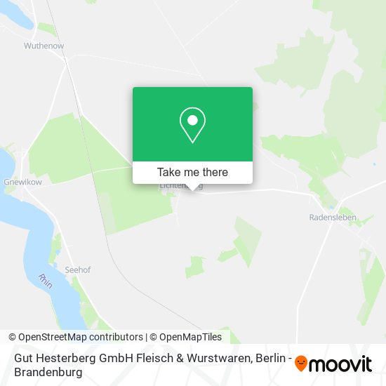 Gut Hesterberg GmbH Fleisch & Wurstwaren map