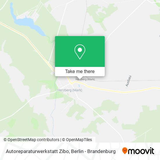 Autoreparaturwerkstatt Zibo map