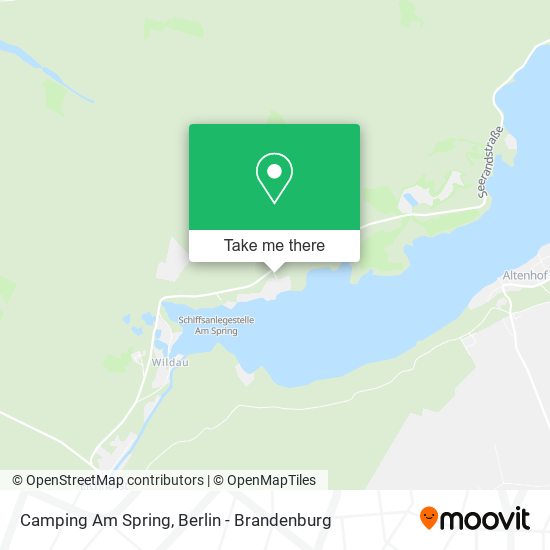 Карта Camping Am Spring