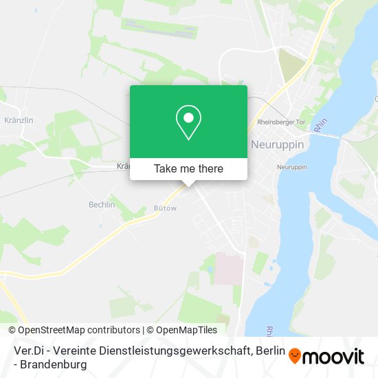 Ver.Di - Vereinte Dienstleistungsgewerkschaft map