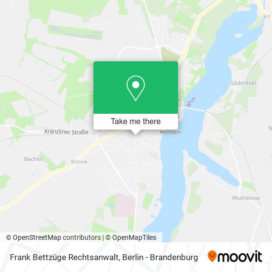 Frank Bettzüge Rechtsanwalt map