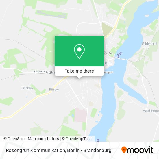 Rosengrün Kommunikation map