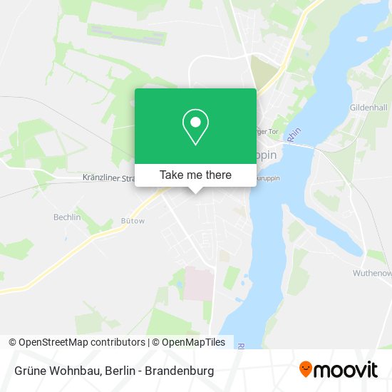 Grüne Wohnbau map