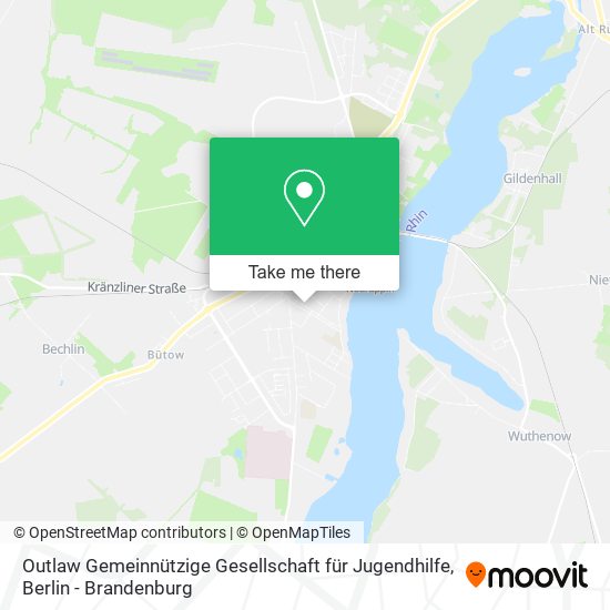 Карта Outlaw Gemeinnützige Gesellschaft für Jugendhilfe