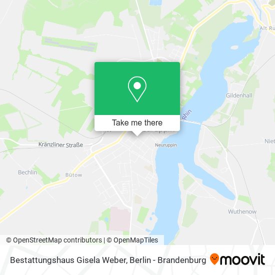 Карта Bestattungshaus Gisela Weber