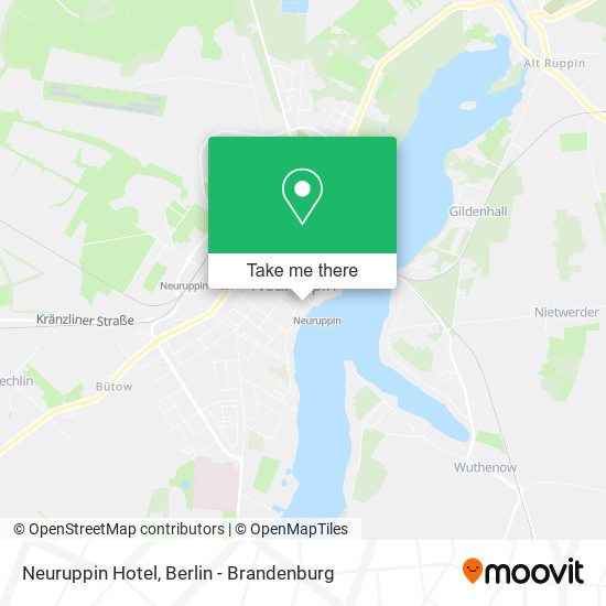 Neuruppin Hotel map