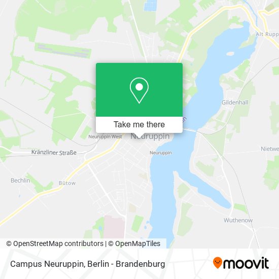 Карта Campus Neuruppin