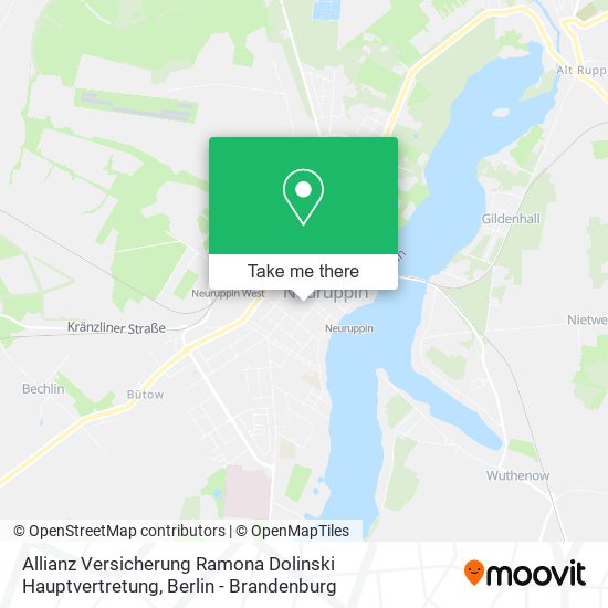 Allianz Versicherung Ramona Dolinski Hauptvertretung map