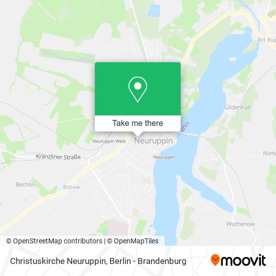 Карта Christuskirche Neuruppin