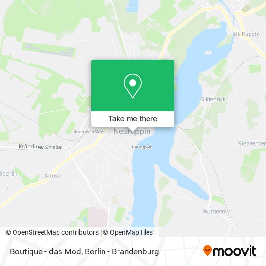 Карта Boutique - das Mod