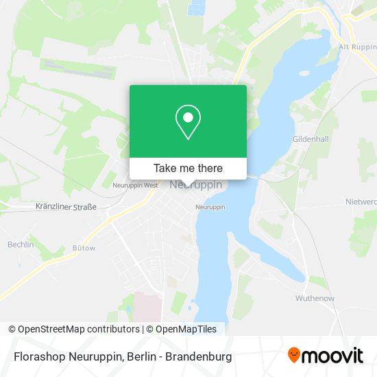 Florashop Neuruppin map