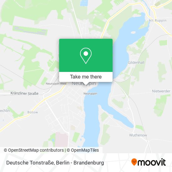 Deutsche Tonstraße map