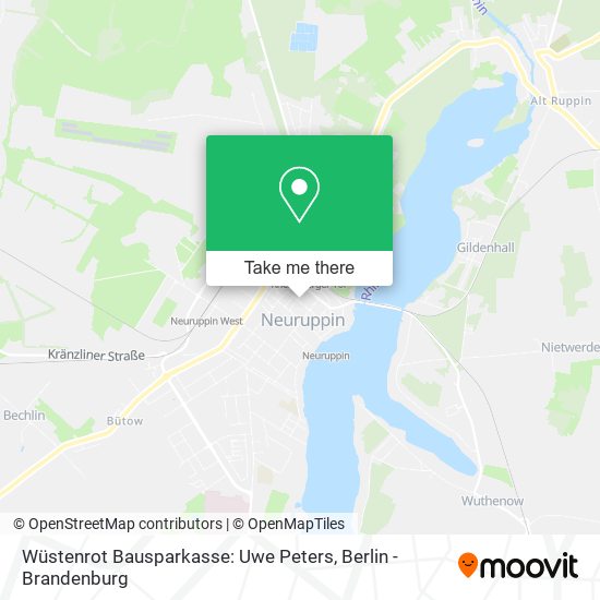 Wüstenrot Bausparkasse: Uwe Peters map