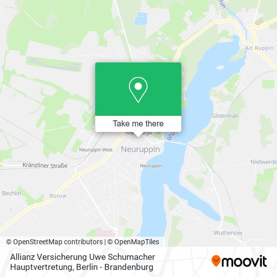 Allianz Versicherung Uwe Schumacher Hauptvertretung map