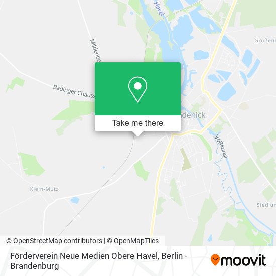 Förderverein Neue Medien Obere Havel map