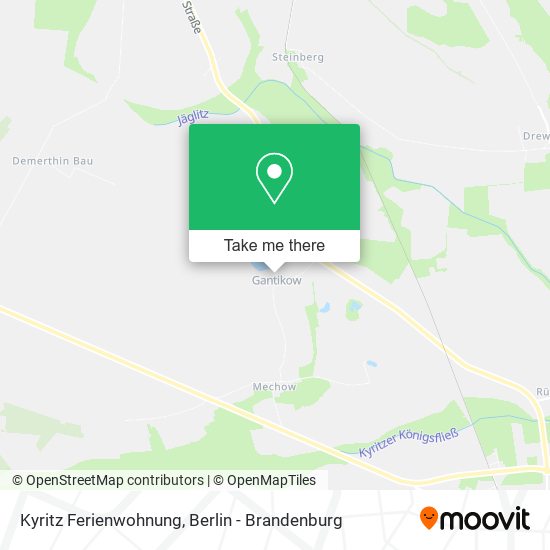 Kyritz Ferienwohnung map