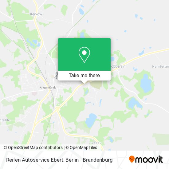 Reifen Autoservice Ebert map