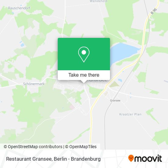 Карта Restaurant Gransee