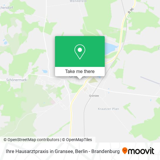 Ihre Hausarztpraxis in Gransee map