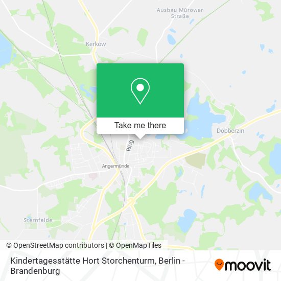 Карта Kindertagesstätte Hort Storchenturm