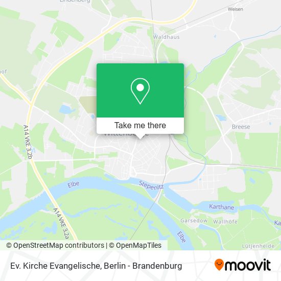 Ev. Kirche Evangelische map