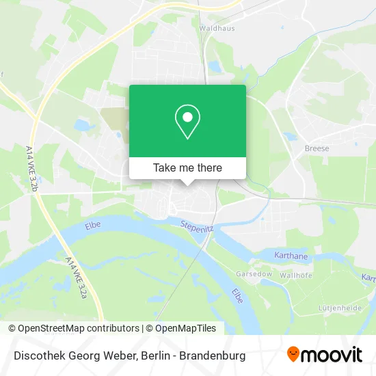 Карта Discothek Georg Weber
