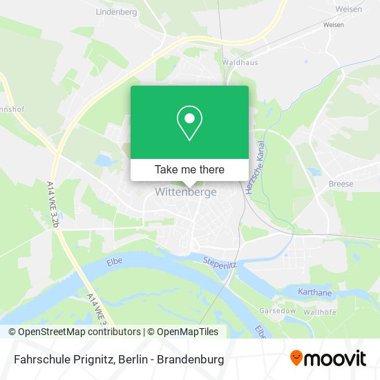 Fahrschule Prignitz map