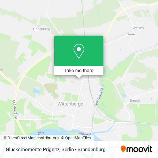 Glücksmomente Prignitz map