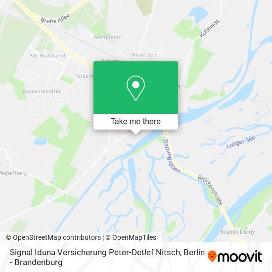 Signal Iduna Versicherung Peter-Detlef Nitsch map