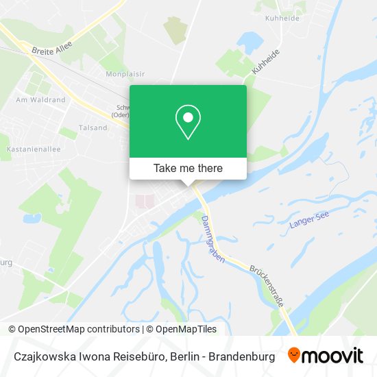 Czajkowska Iwona Reisebüro map