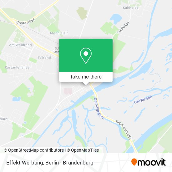 Effekt Werbung map