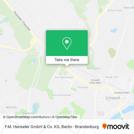 Карта F.M. Henseler GmbH & Co. KG