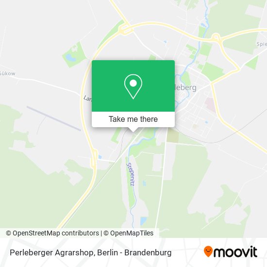 Perleberger Agrarshop map