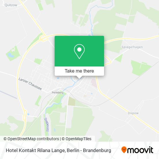 Hotel Kontakt Rilana Lange map