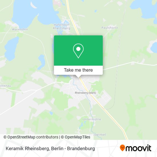 Keramik Rheinsberg map