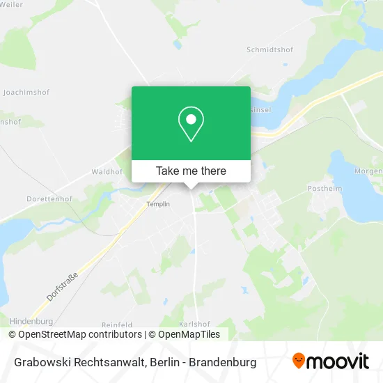 Карта Grabowski Rechtsanwalt