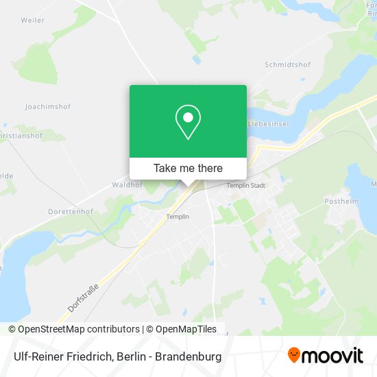 Ulf-Reiner Friedrich map