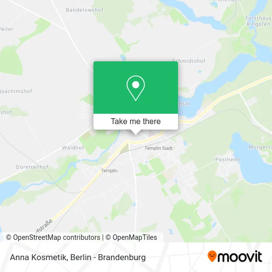 Anna Kosmetik map