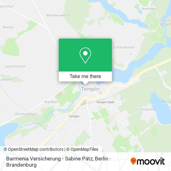 Barmenia Versicherung - Sabine Pätz map