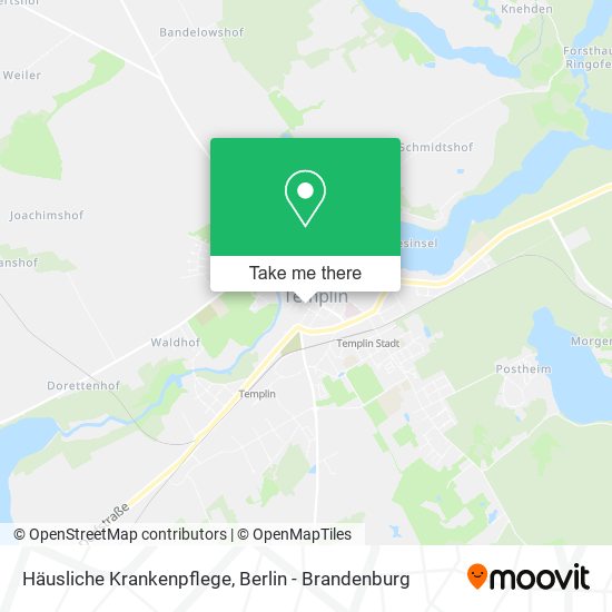 Häusliche Krankenpflege map