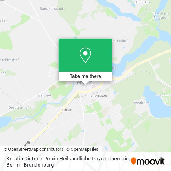 Карта Kerstin Dietrich Praxis Heilkundliche Psychotherapie