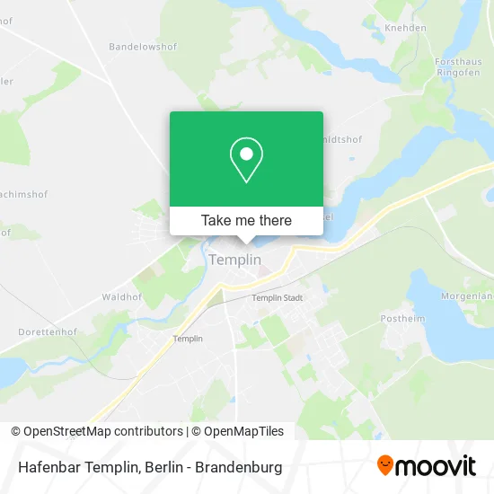 Карта Hafenbar Templin