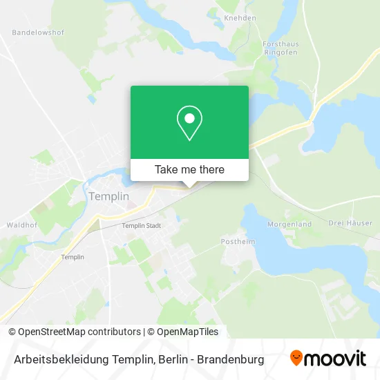 Карта Arbeitsbekleidung Templin