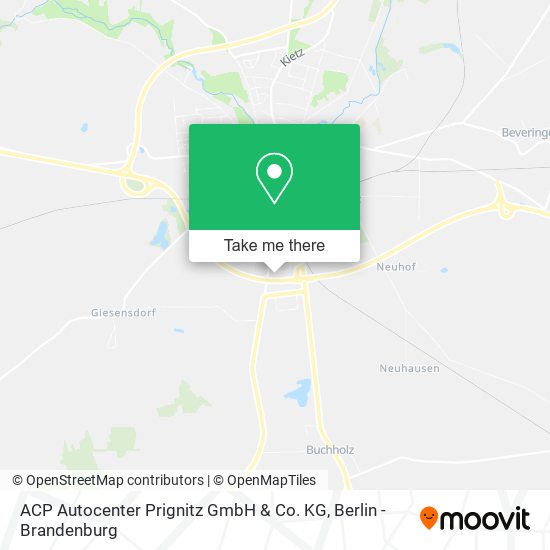 Карта ACP Autocenter Prignitz GmbH & Co. KG