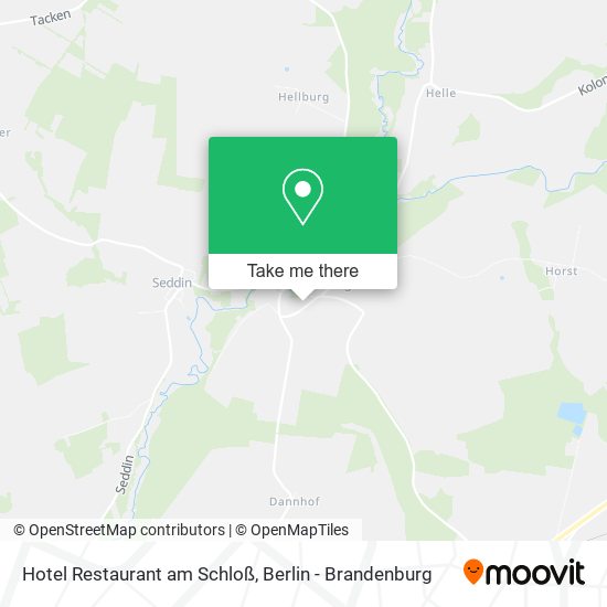 Hotel Restaurant am Schloß map