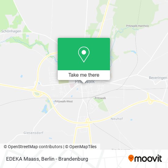 EDEKA Maass map