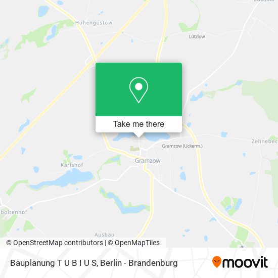 Bauplanung T U B I U S map