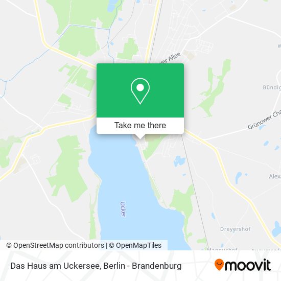 Das Haus am Uckersee map