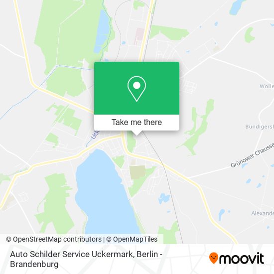 Карта Auto Schilder Service Uckermark