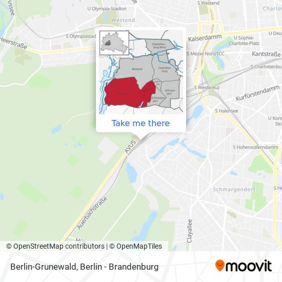 Карта Berlin-Grunewald